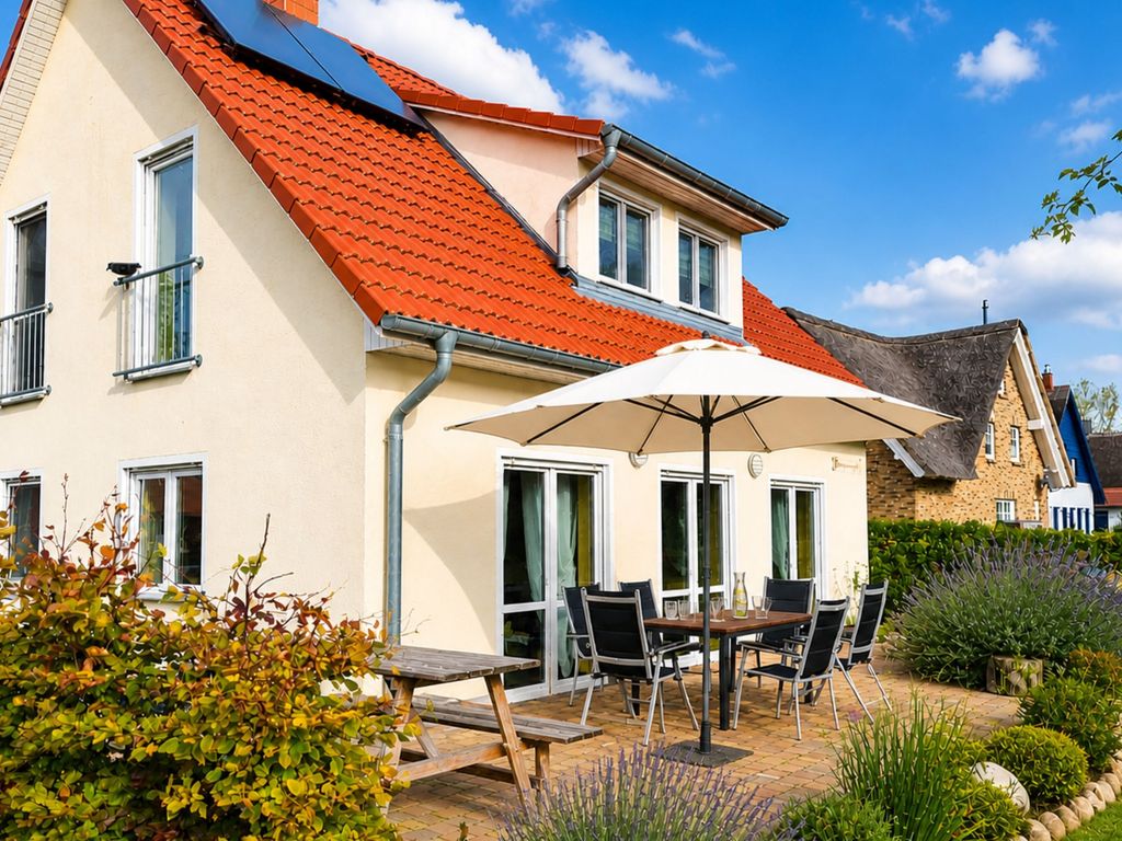 Ferienhaus mit eingezäuntem Garten