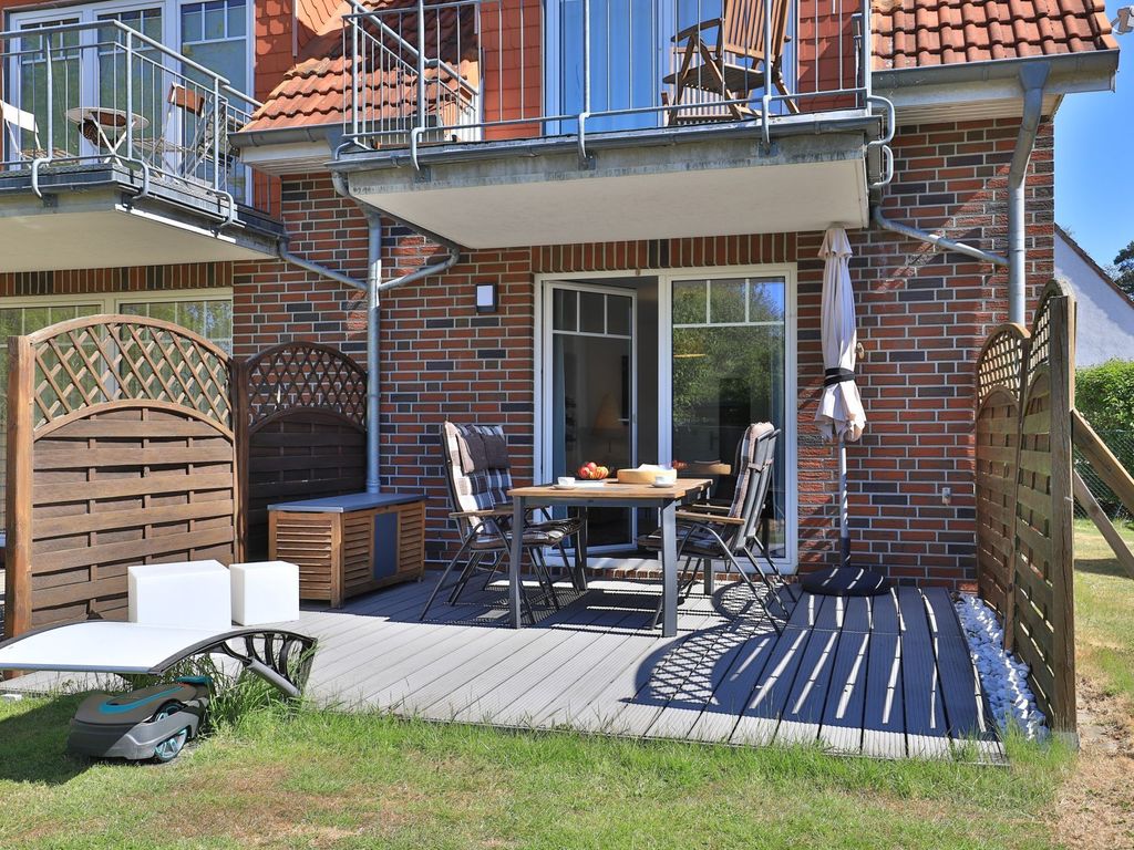 Ostseegarten - Blick auf die schöne Terrasse