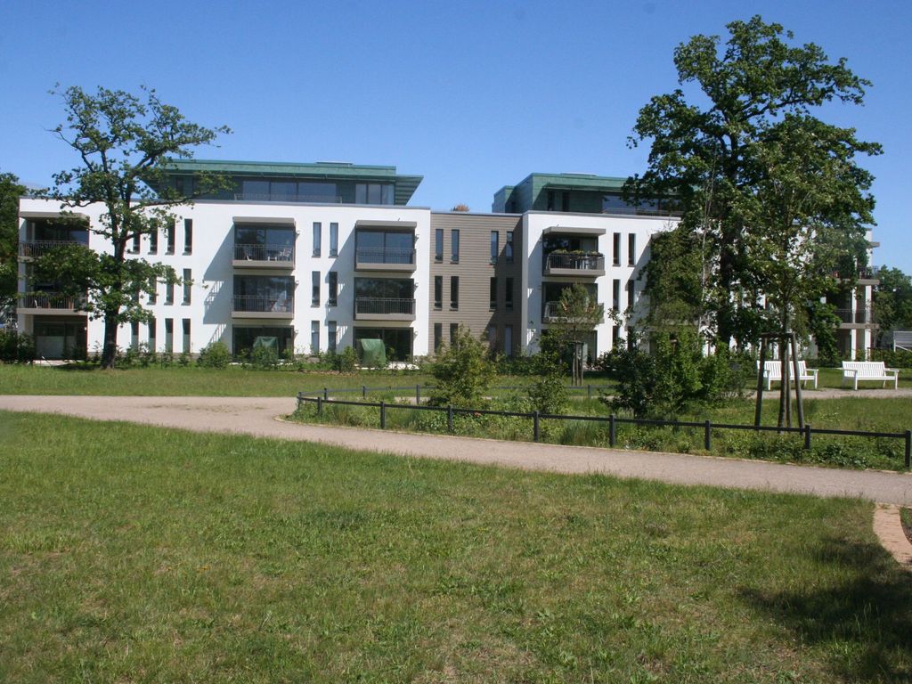 Blick auf die Kurparkresidenz