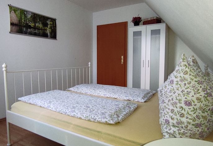 Ferienwohnung, 1 SZ, WZ mit Küche und Essplatz, DU/WC