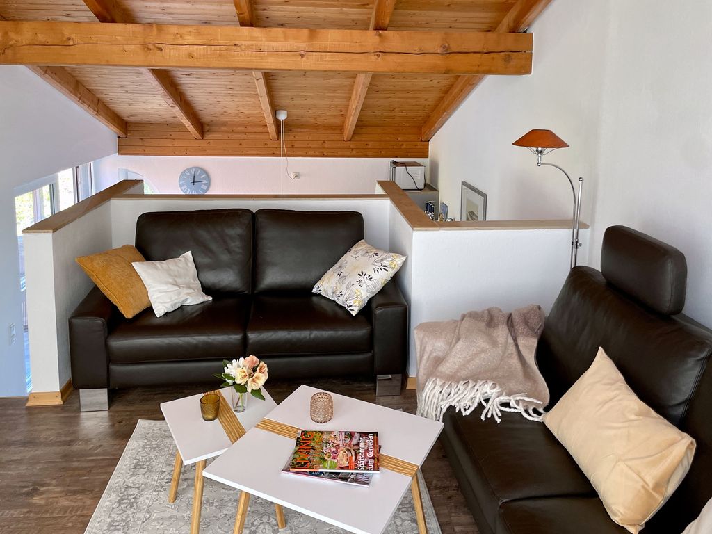 Gemütliche Sofa Ecke auf der Empore
