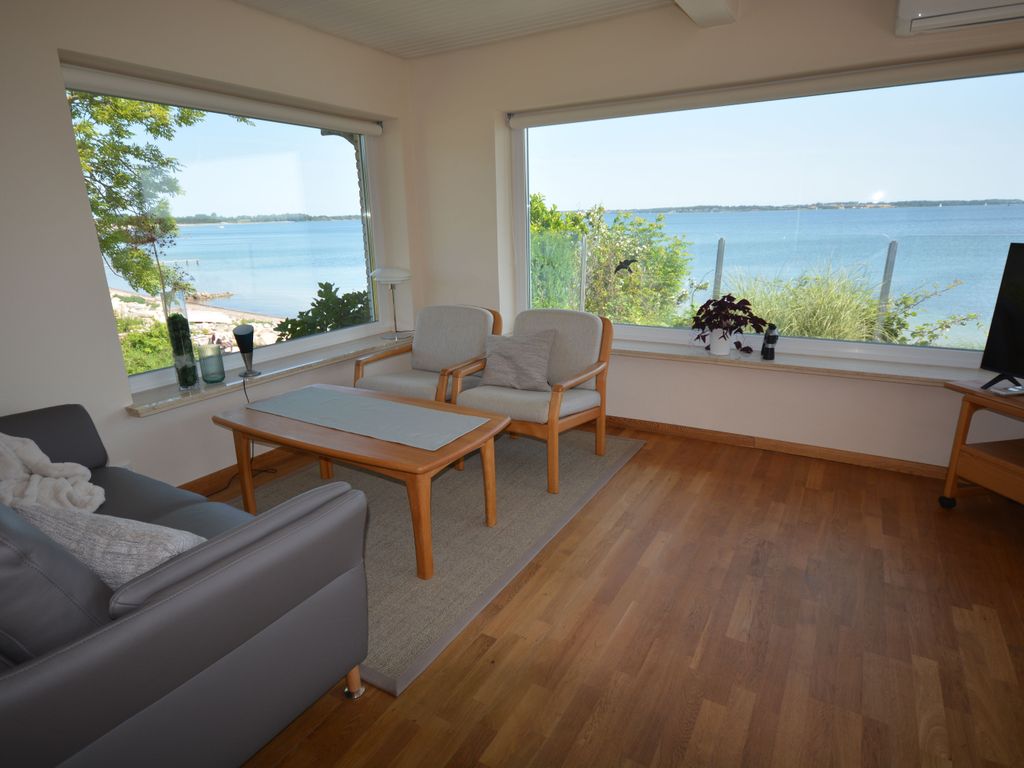 Wohnbereich mit Blick auf die Flensburger Außenförde