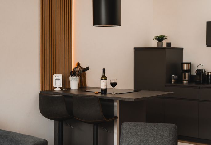 Apartement mit Balkon