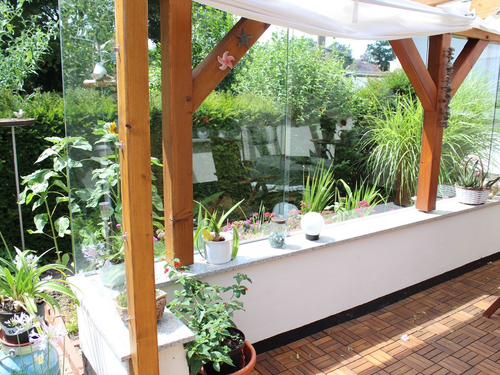 Blick auf den Garten