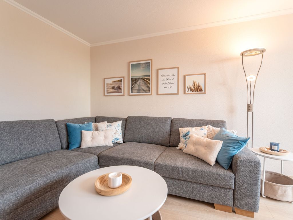 Sitzecke mit Schlafcouchfunktion