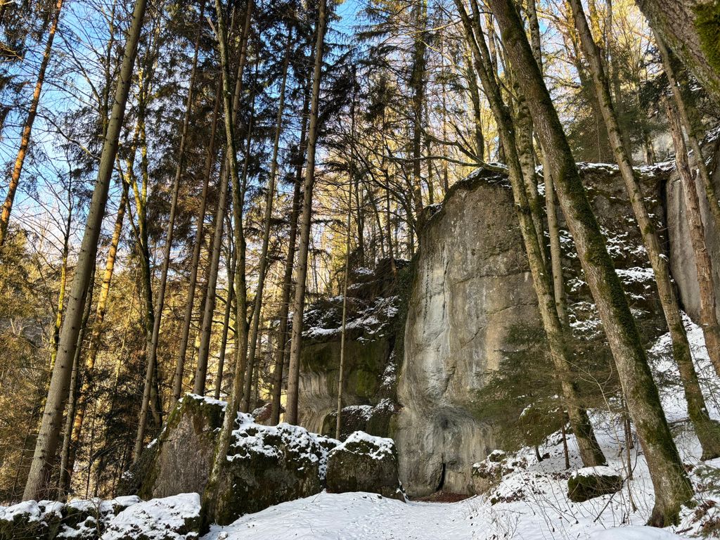 Pottenstein im Winter