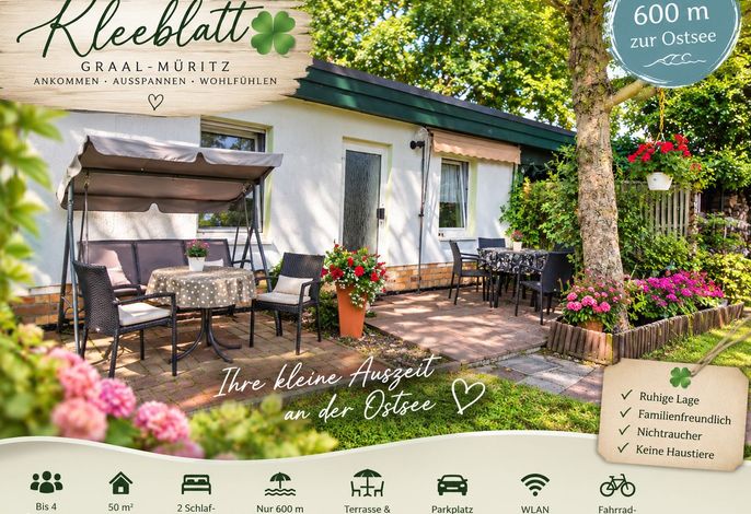 Ferienhaus Kleeblatt Graal-Müritz, nur 600m zum Ostseestrand – Foto 1