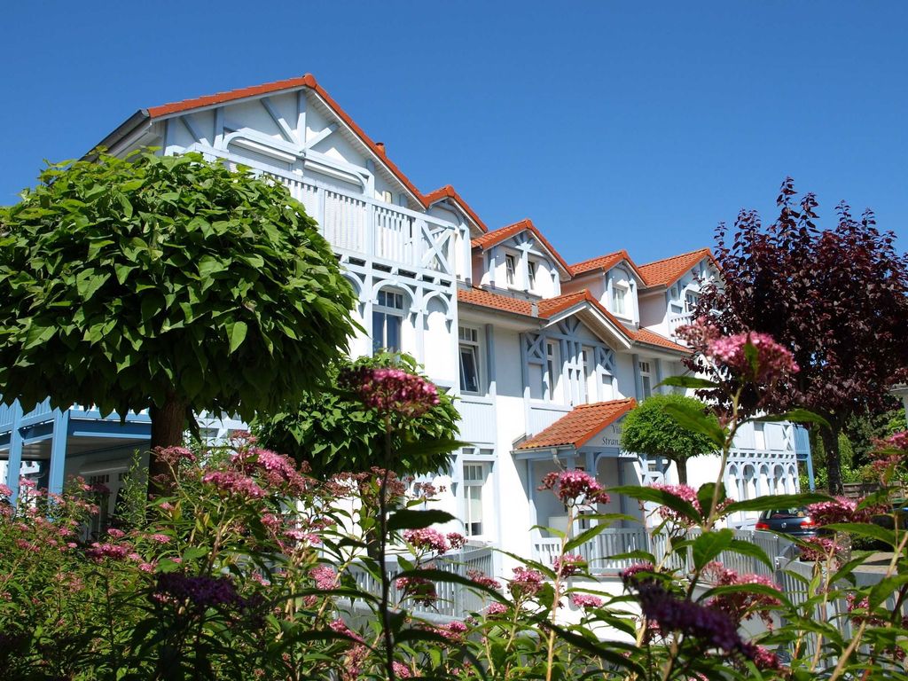 Die Villa Strandbrise von außen