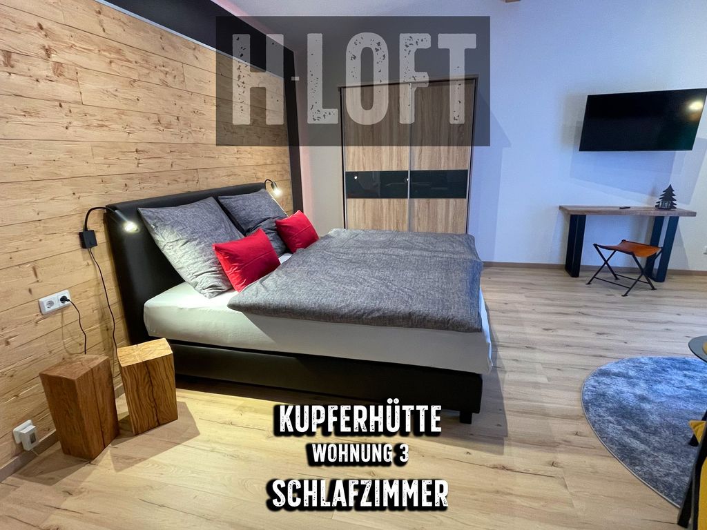 Schlafzimmer Kupferhütte