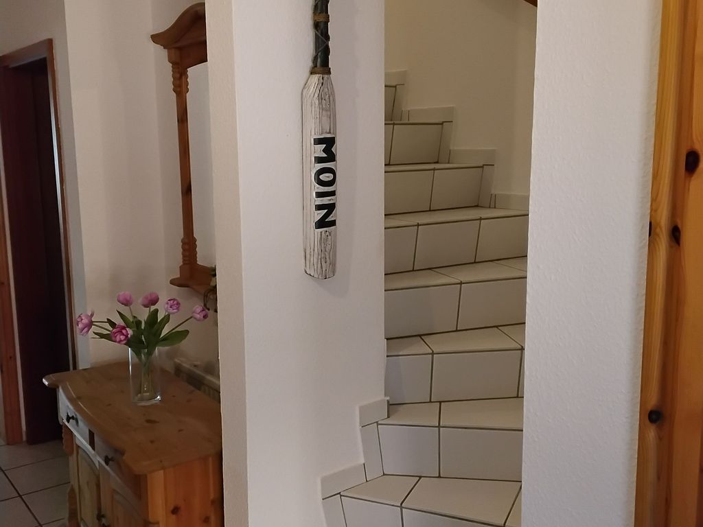 Das Treppenhaus zur Wohnung
