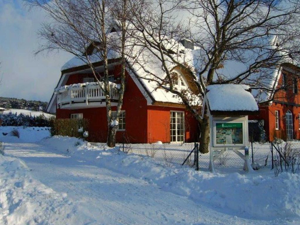 Winteransicht Gartenseite