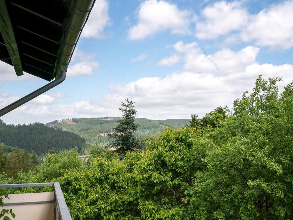 Aussicht vom Balkon