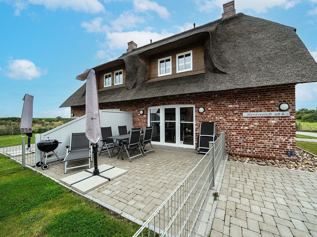 Reetgedecktes Wohlfühlhaus Nordseeloft 98b