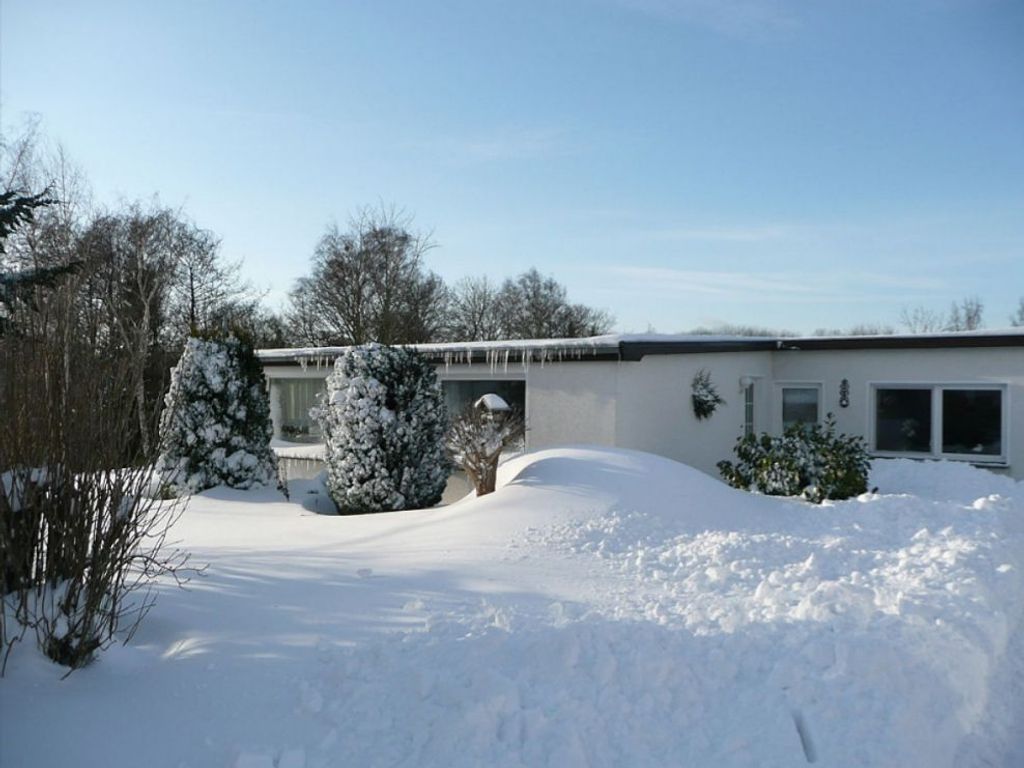 Das Ferienhaus im Winter