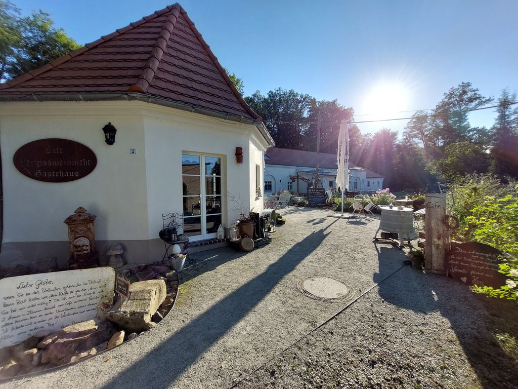 Das Café Vergissmeinnicht