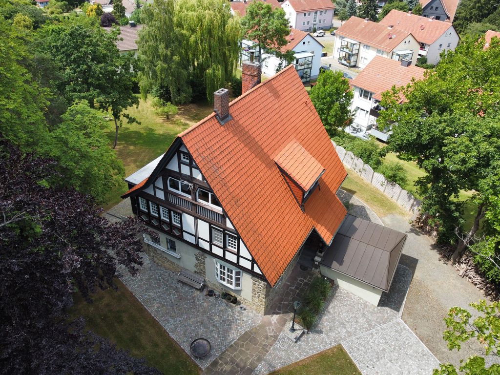 Die Villa per Drohne