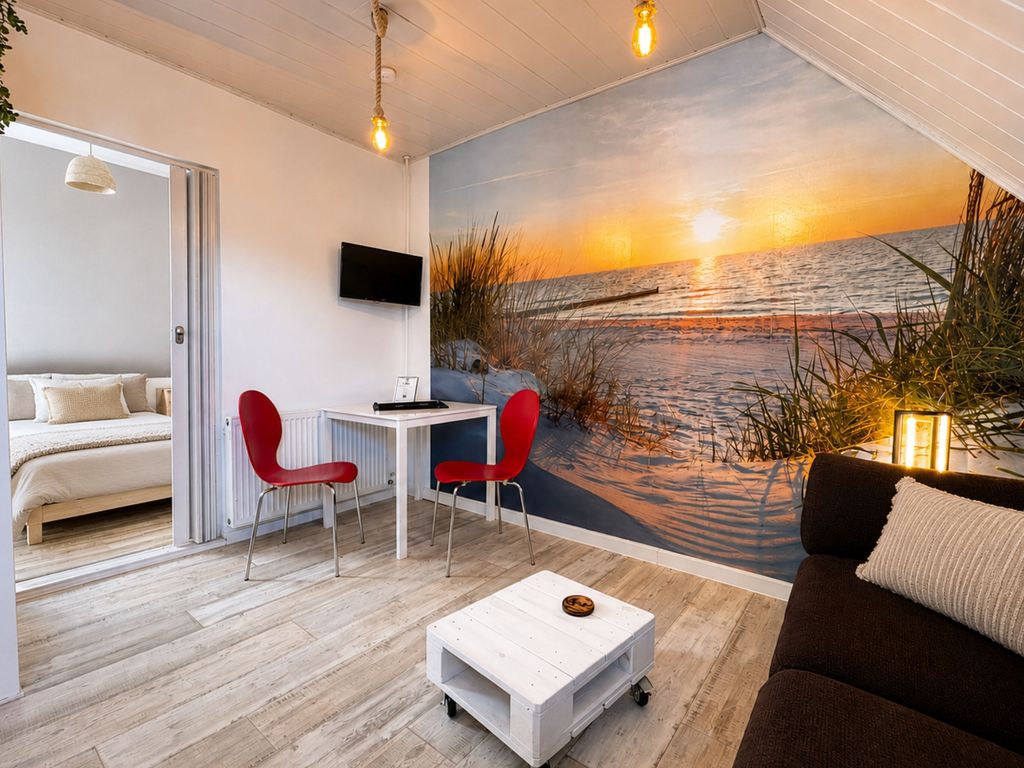 Kleine Ferienwohnung Möwennest für 2 Personen im Obergeschoß