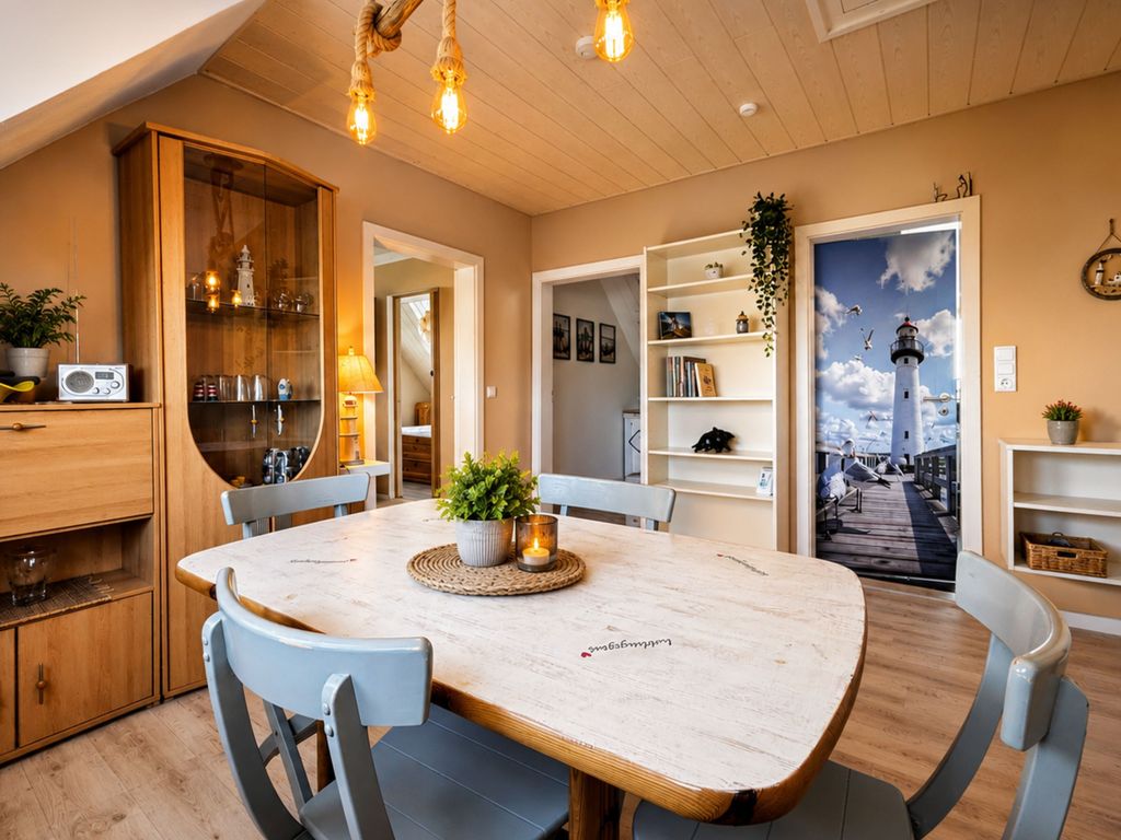 Ferienwohnung Leuchtturm für 3 Personen im Obergeschoss