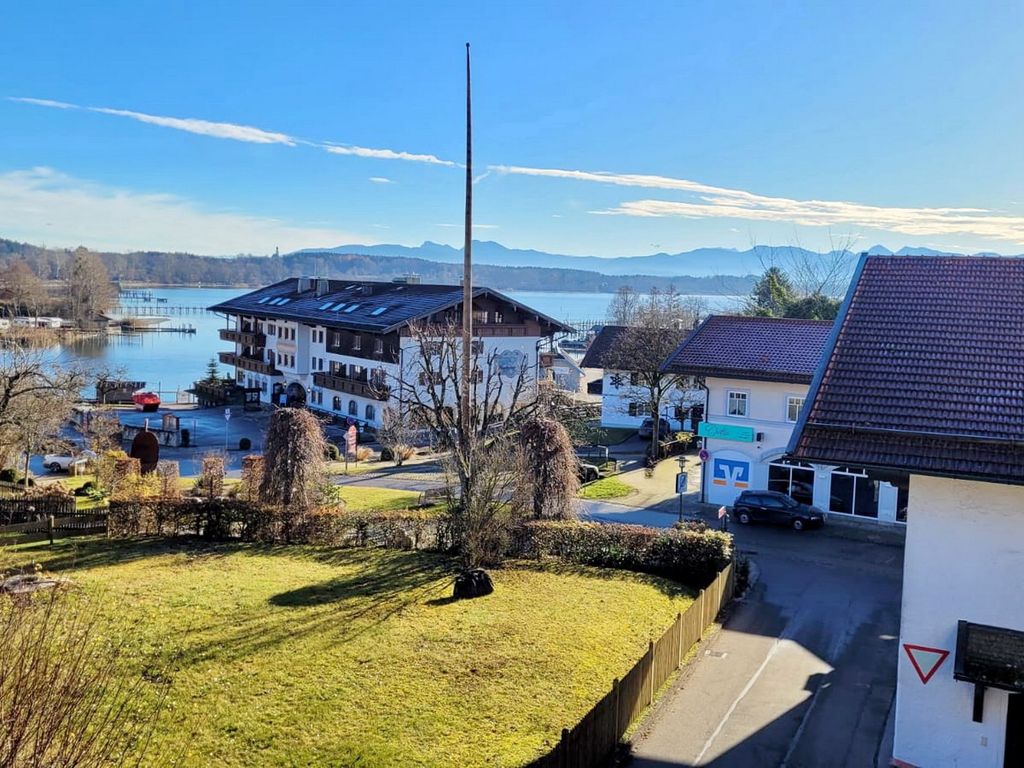 Blick vom Balkon
