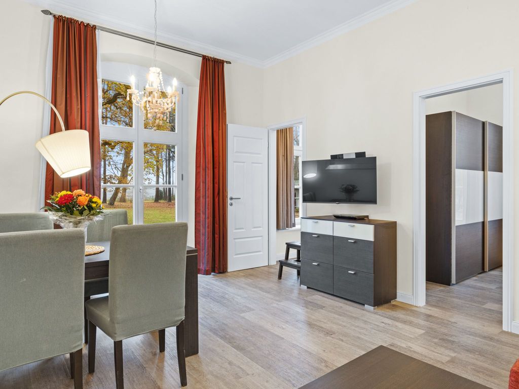 Das Wohnzimmer im Herzen der Ferienwohnung
