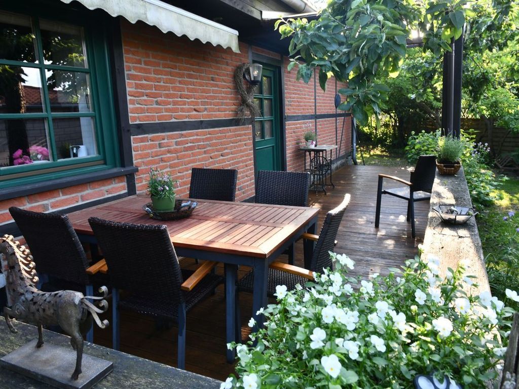 Ländliches Ferienhaus mit Terrasse