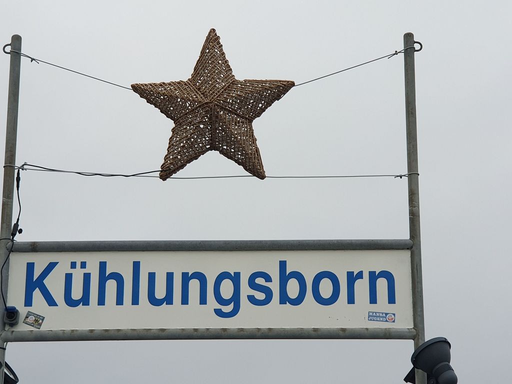 Seebrücke im Winter