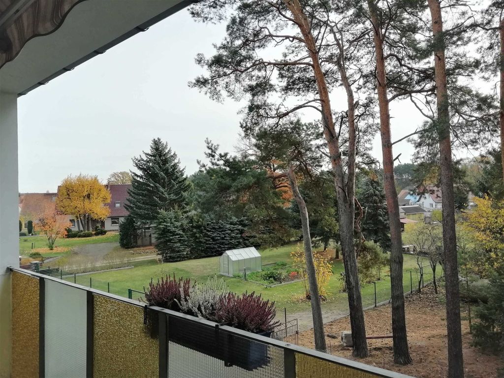 Blick vom Balkon