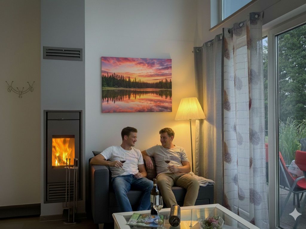 Platz am Kamin