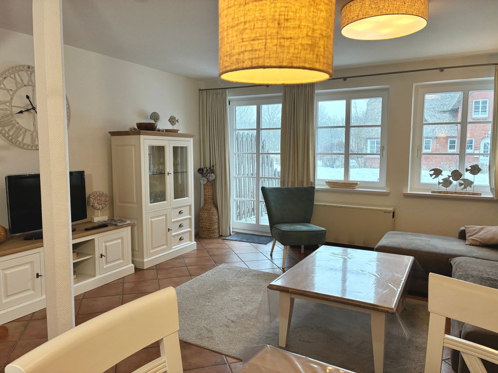 Wohnzimmer mit Terrassenzugang
