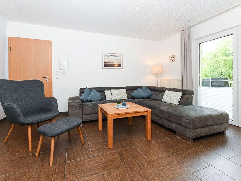 Living room with dining area