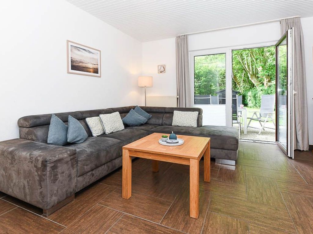Living room with dining area