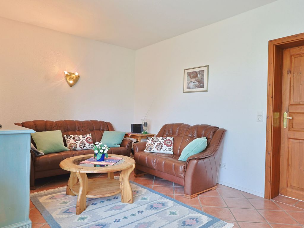 Offener Wohnraum mit Loggia