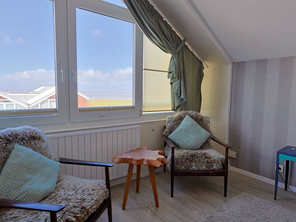 Schlafzimmer mit Meerblick