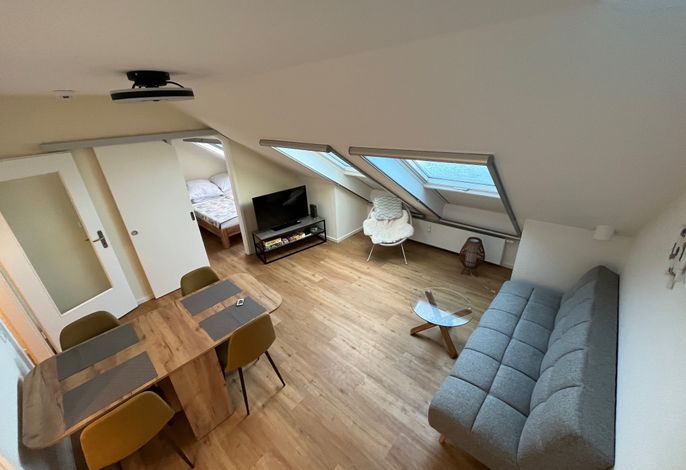 Appartement mit 1 SZ und Schlafsofa - Aufbettung 3. P.