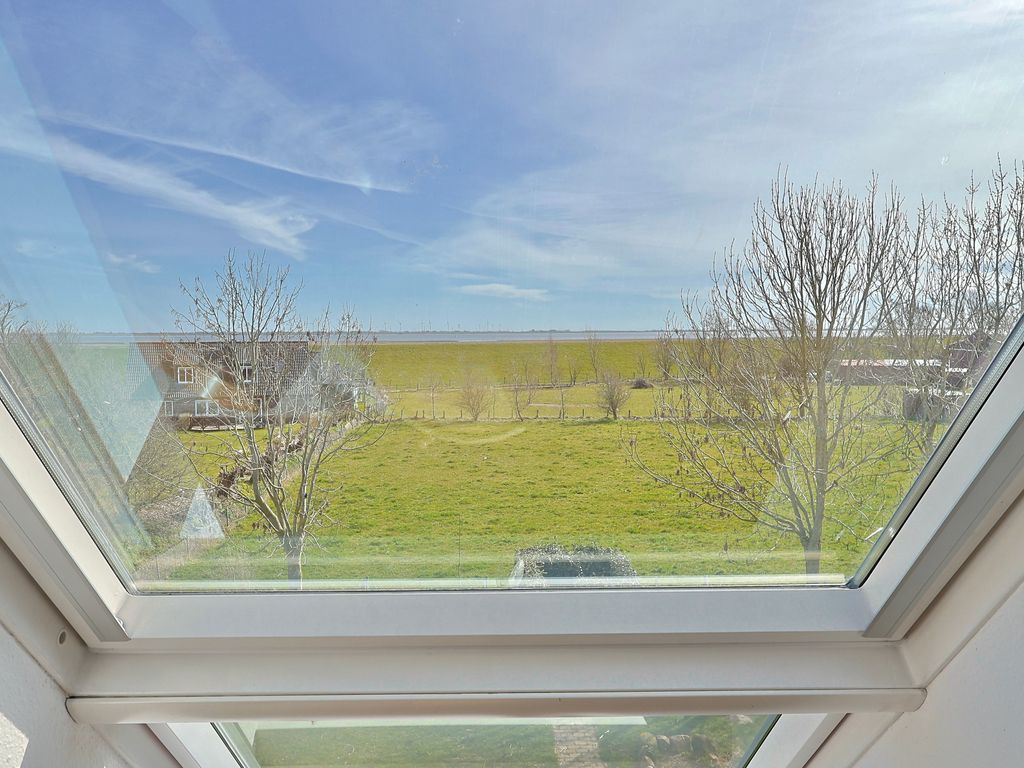 Ausblick aus dem Großen Velux auf das Meer