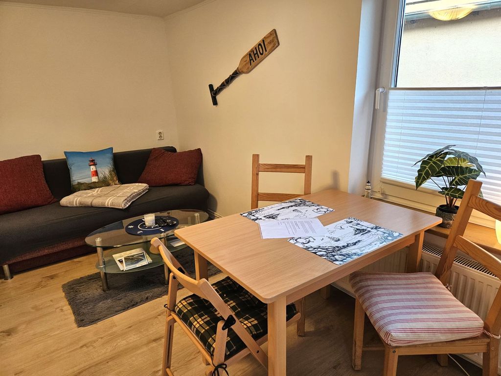 Sitzecke in der kombinierten Wohnküche