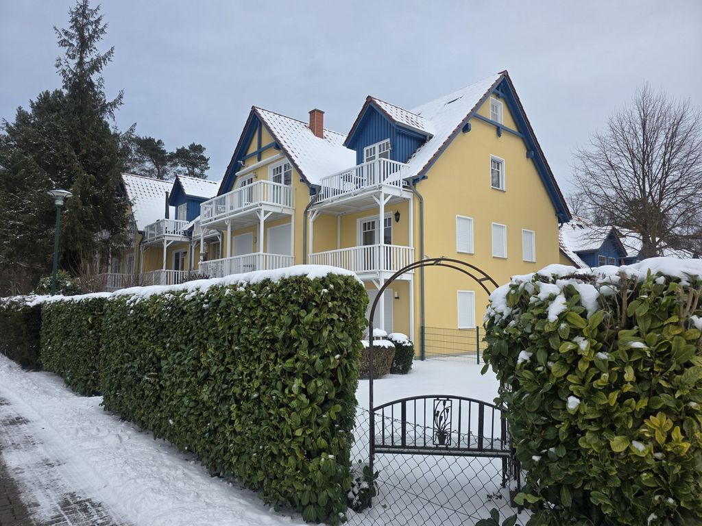 Hausansicht im Winter