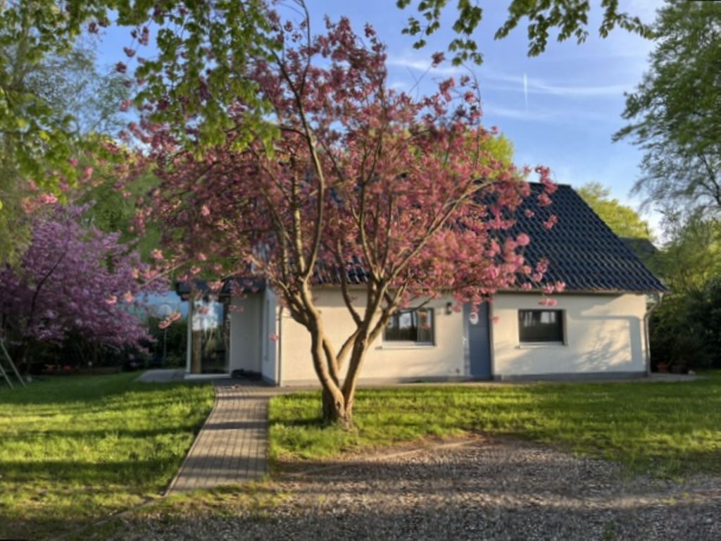Blick aufs Haus