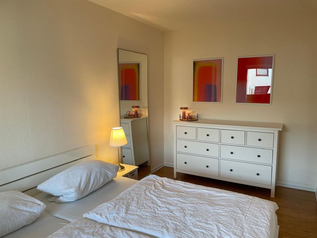 Schlafzimmer mit Doppelbett