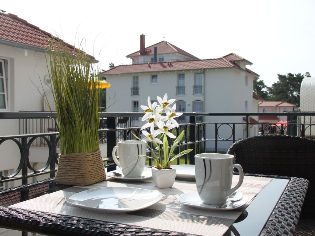 Blick vom Balkon