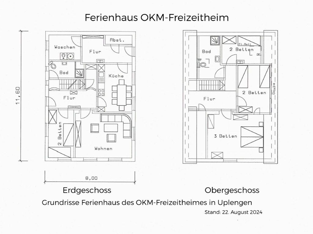 Grundriss Ferienhaus am Osterhorn