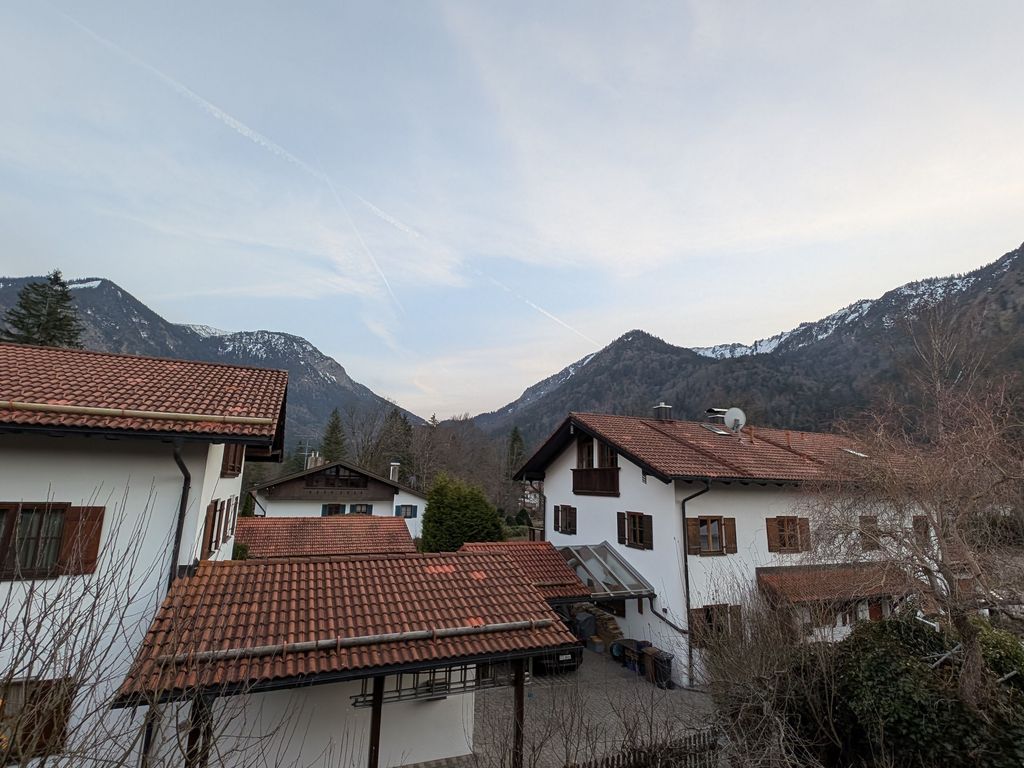 Blick vom Balkon