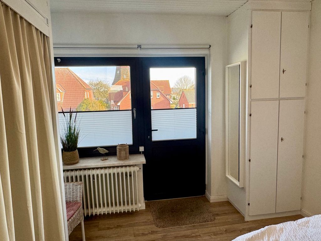 Schlafzimmer und Eingang