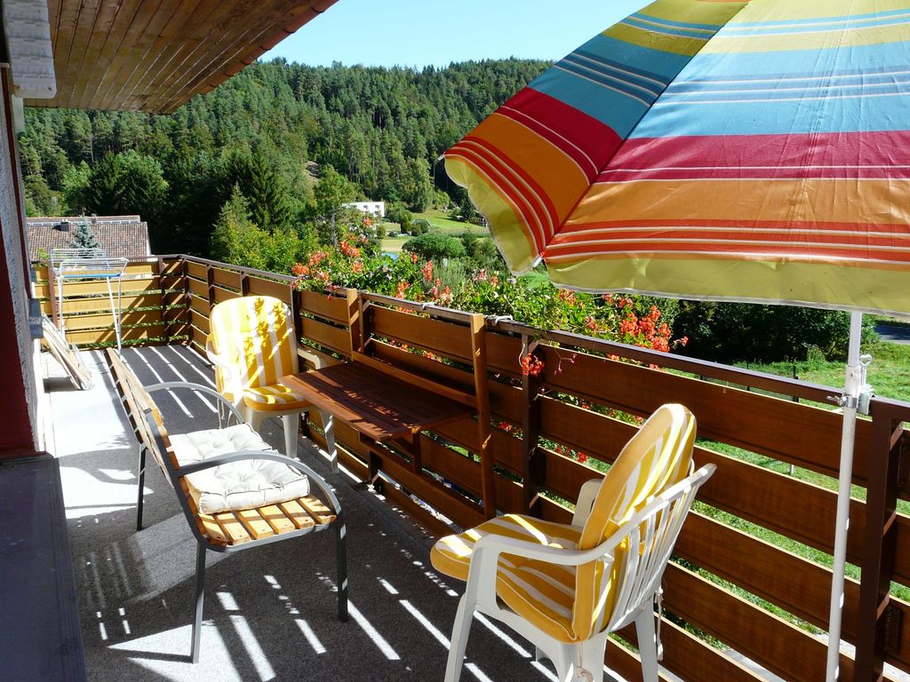 Balkon der Fewo Hans