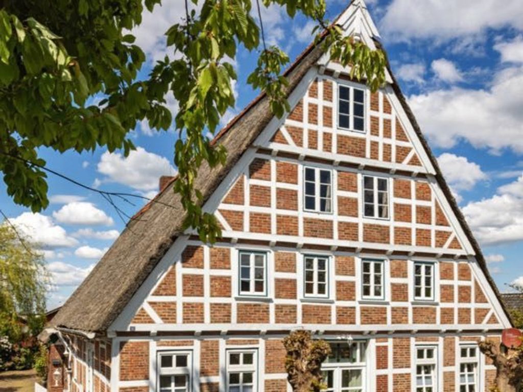 Altländer Reetdachhaus