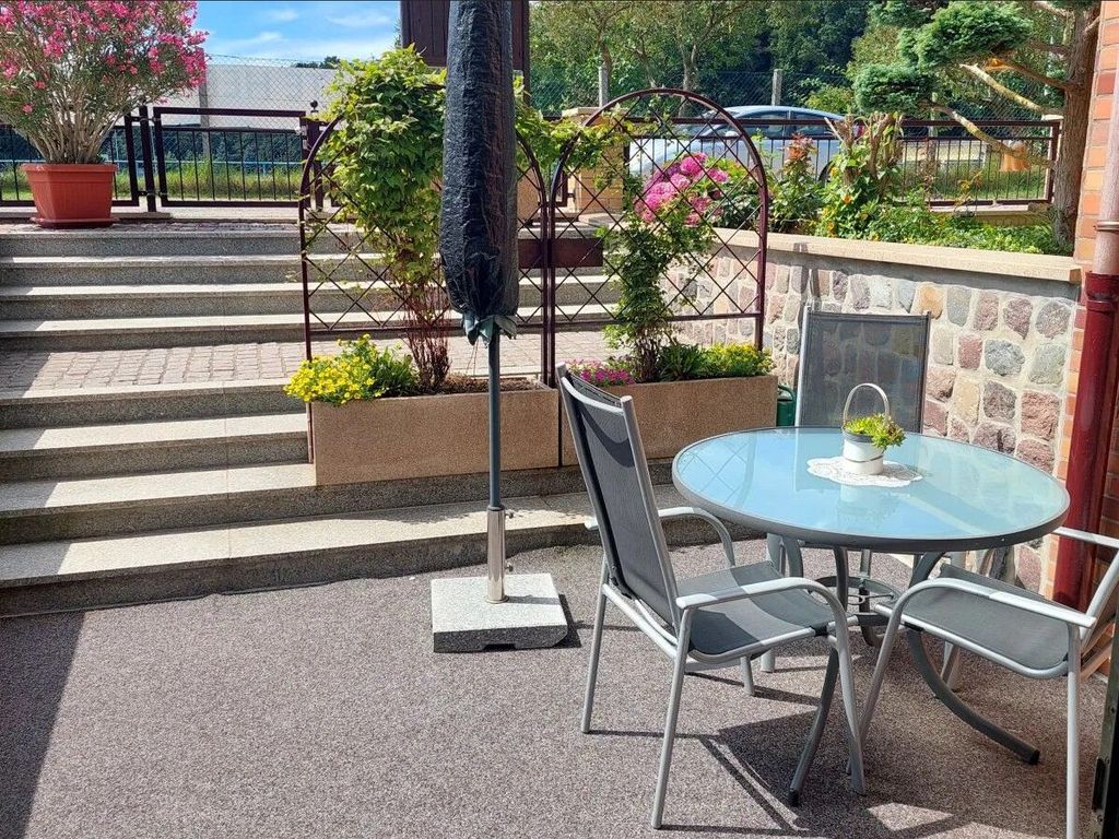 Sitzbereich auf der separaten Terrasse