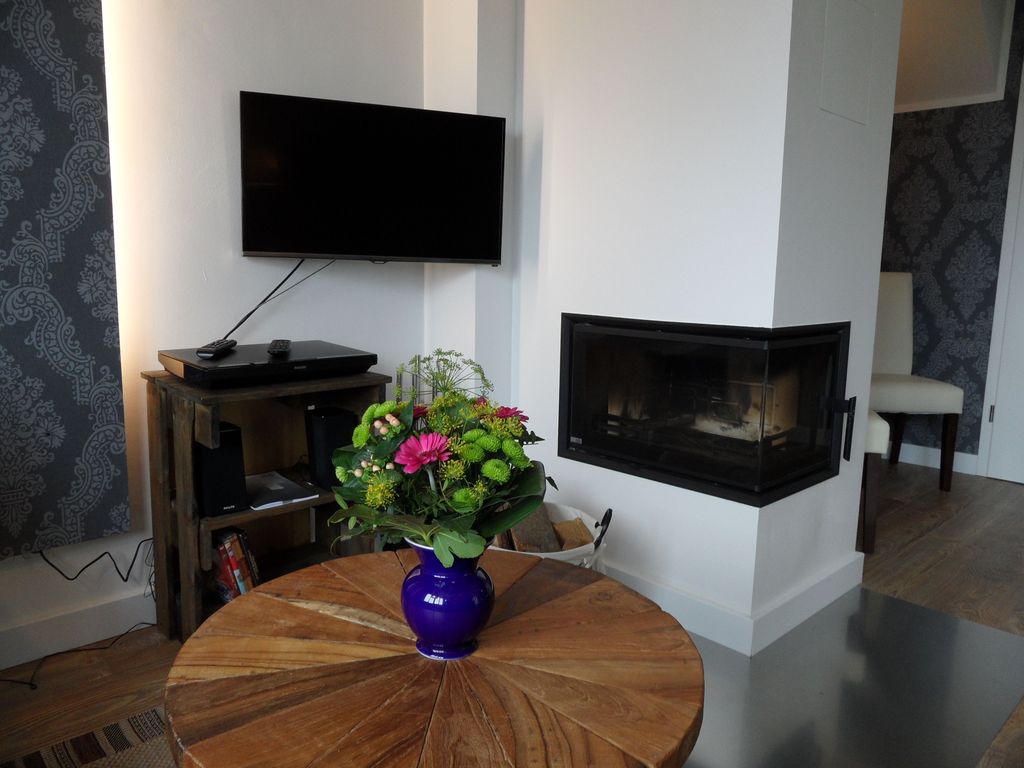 Kamin im Wohnzimmer