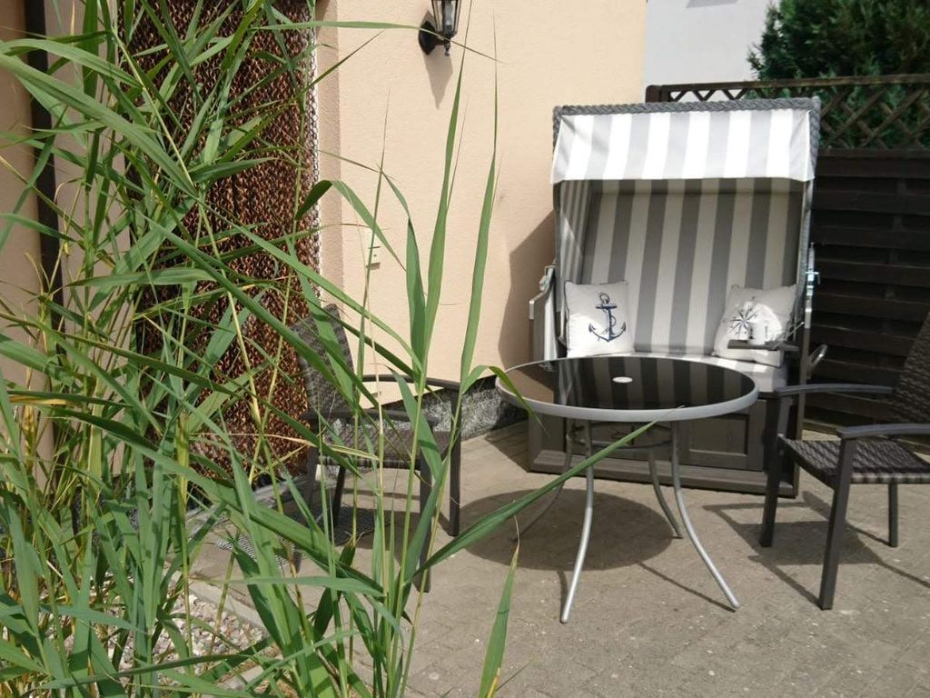 Eingangsbereich mit Strandkorb