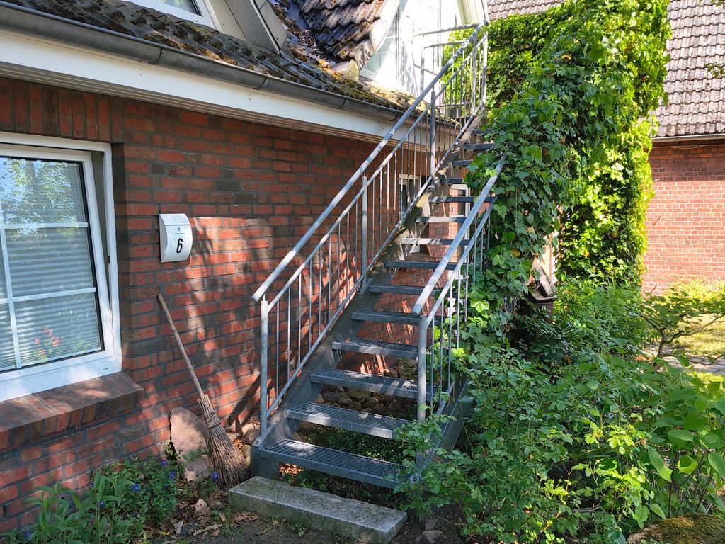 Aufgang zur Ferienwohnung