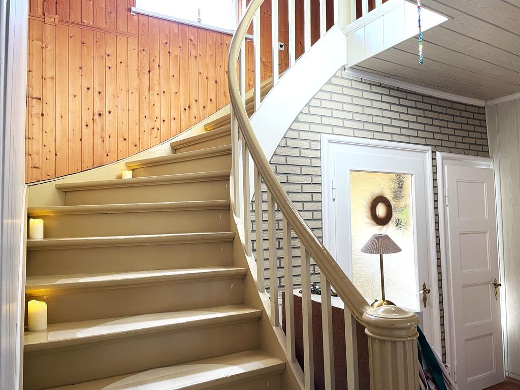 Treppenaufgang zur Ferienwohnung